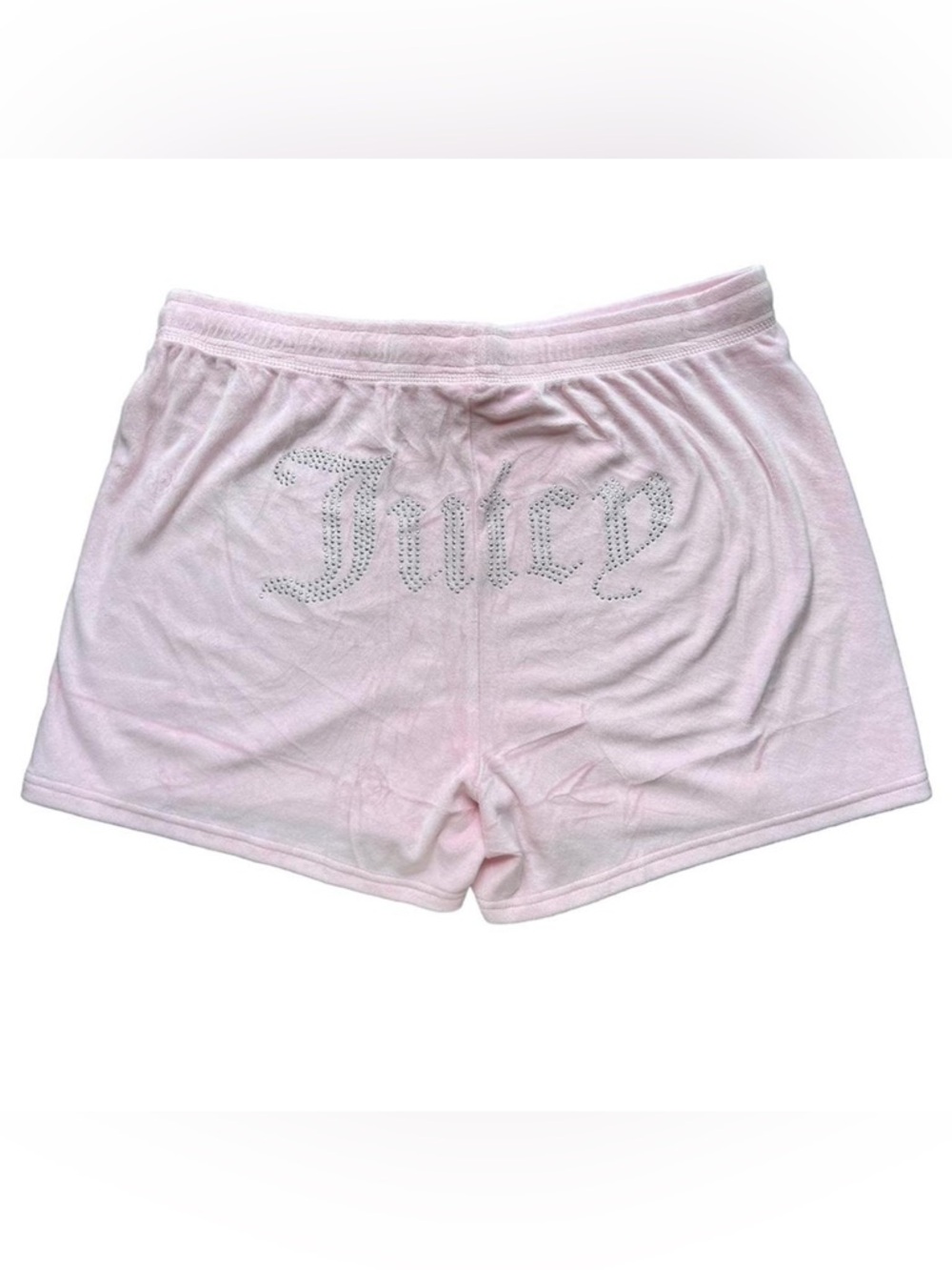 Juicy Couture nwot size 2x Light Pink Lounge Shorts with Rhinestone Script